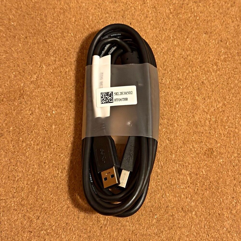 USB-A to USB-B 3.0 Cable, 3 ft, Black, 1:1, 5 V, Universal